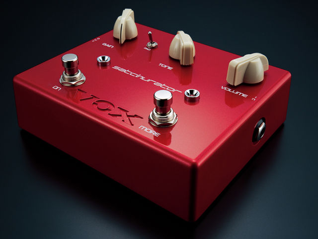 Vox Satchurator distortion pedal The little red box of wonders